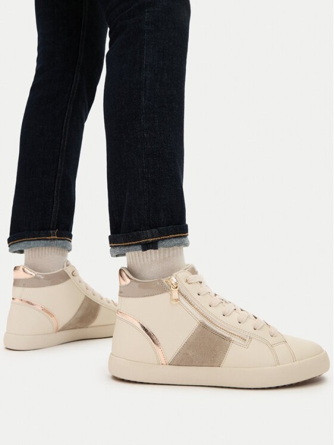 Geox Sneakersy D Blomiee D366HD 05422 C5V5A Beżowy