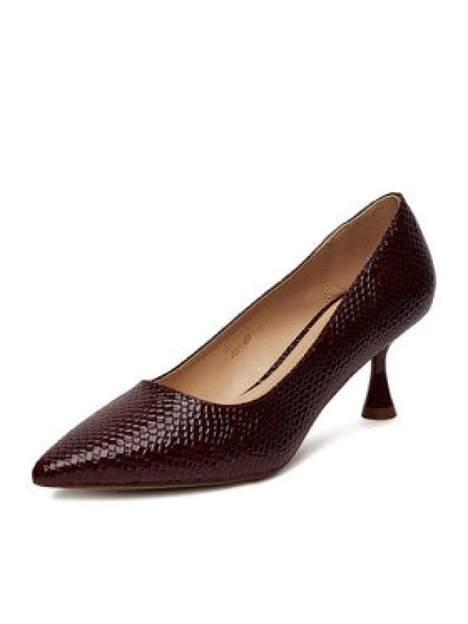 JENNY Szpilki CEO-CD24-212-1 Bordowy