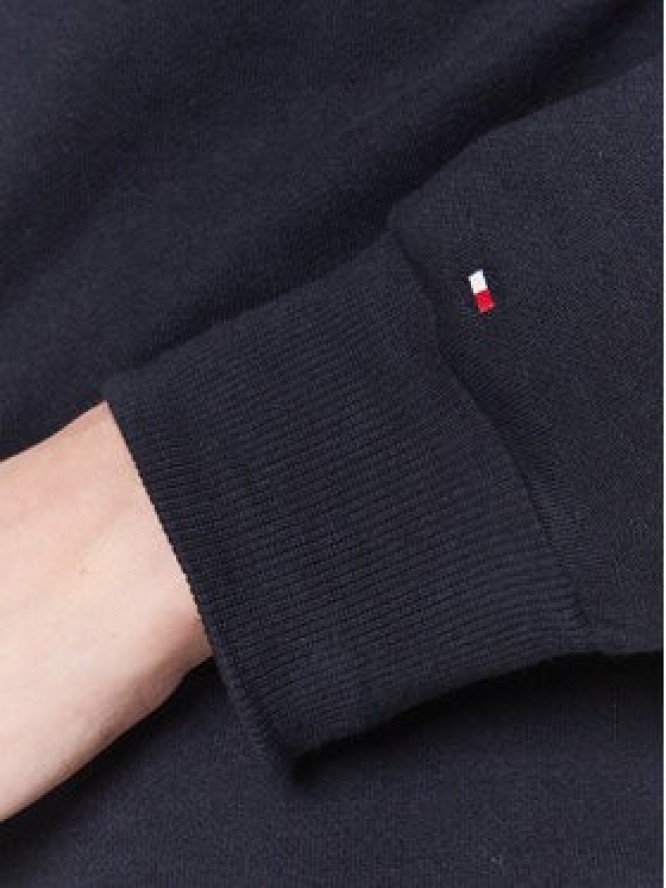 Tommy Hilfiger Bluza UW0UW04521 Granatowy Regular Fit