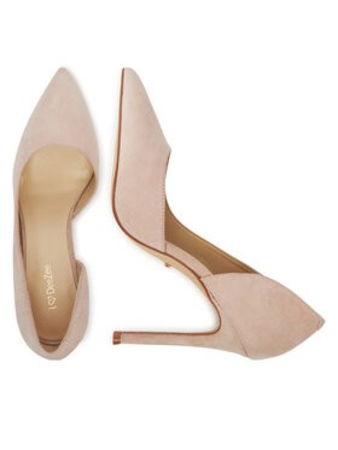 DeeZee Szpilki DZ-09A Beżowy