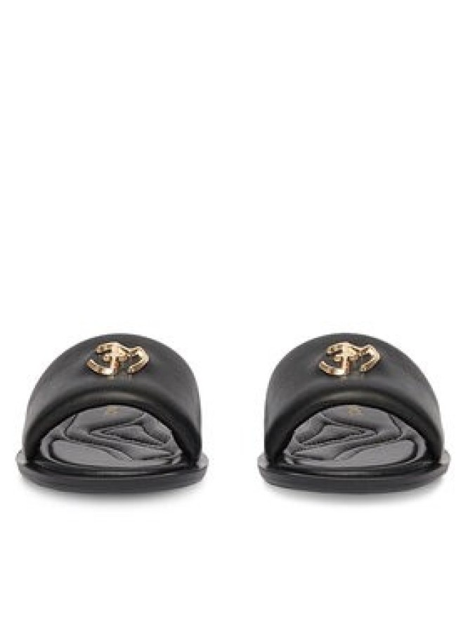 Eva Minge Klapki POPPY-LT102-13 Czarny