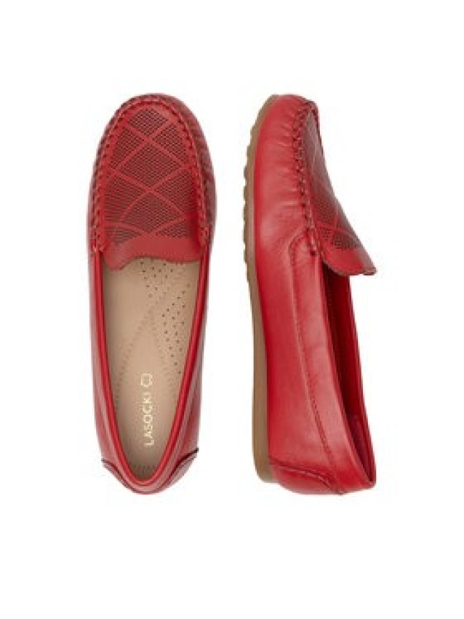 Lasocki Mokasyny GRD-D520-05 Czerwony