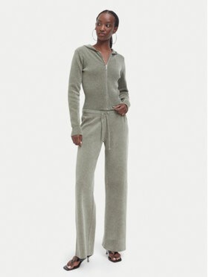 Juicy Couture Spodnie dresowe JCWEB006 Khaki Regular Fit