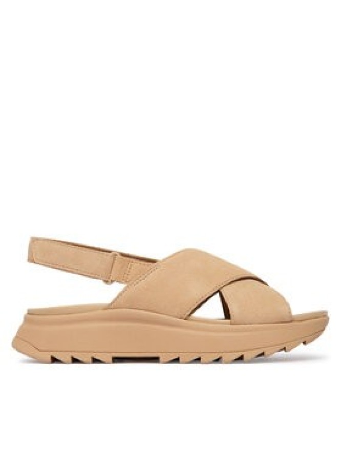 Clarks Sandały DashLite Wish 26185883 Beżowy