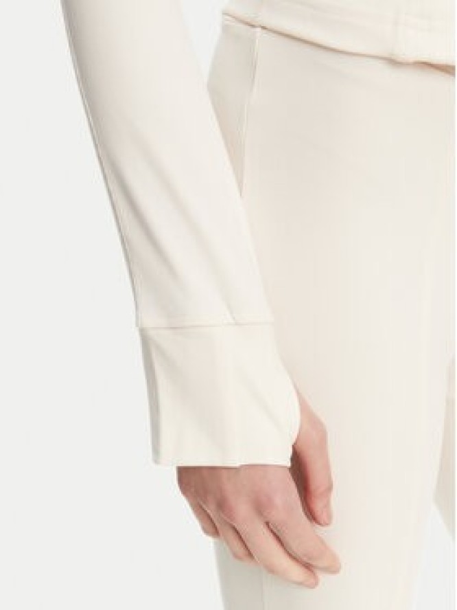 Guess Bluza V5RP17 KCD02 Écru Regular Fit