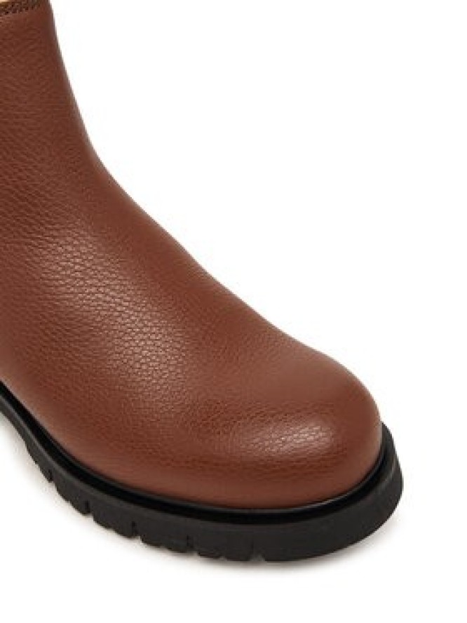 Tommy Jeans Sztyblety Tjw Cleated Chelsea Boots Wl EN0EN03102 Brązowy