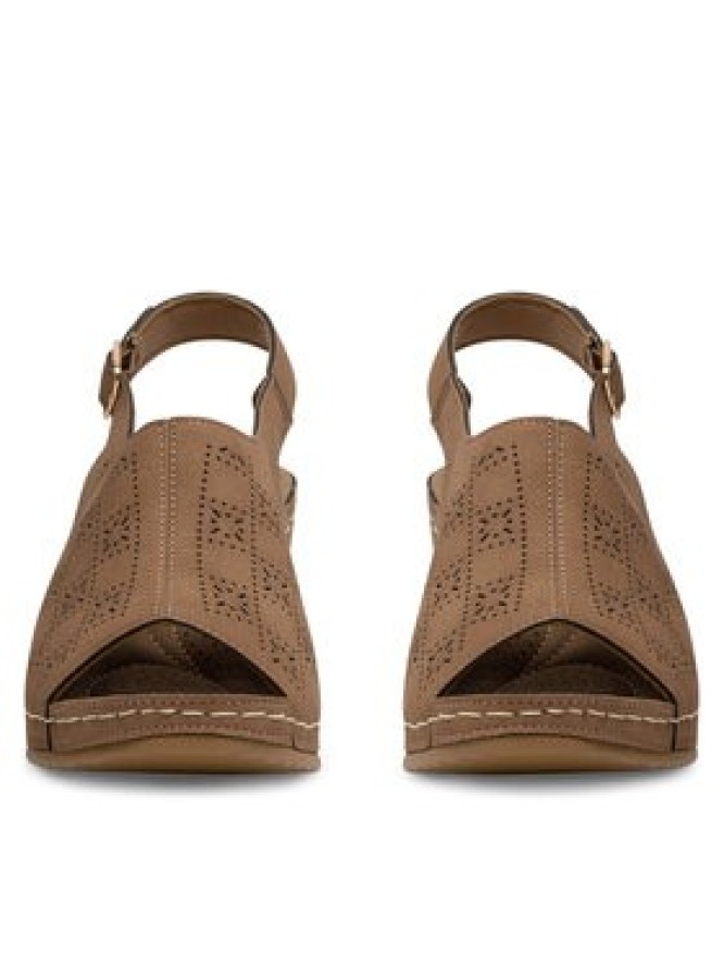 Clara Barson Sandały WYL05010-31 Brązowy