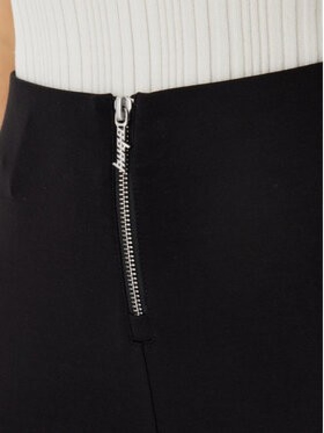 HUGO Spodnie materiałowe Nuflare_B 50554485 Czarny Flare Fit