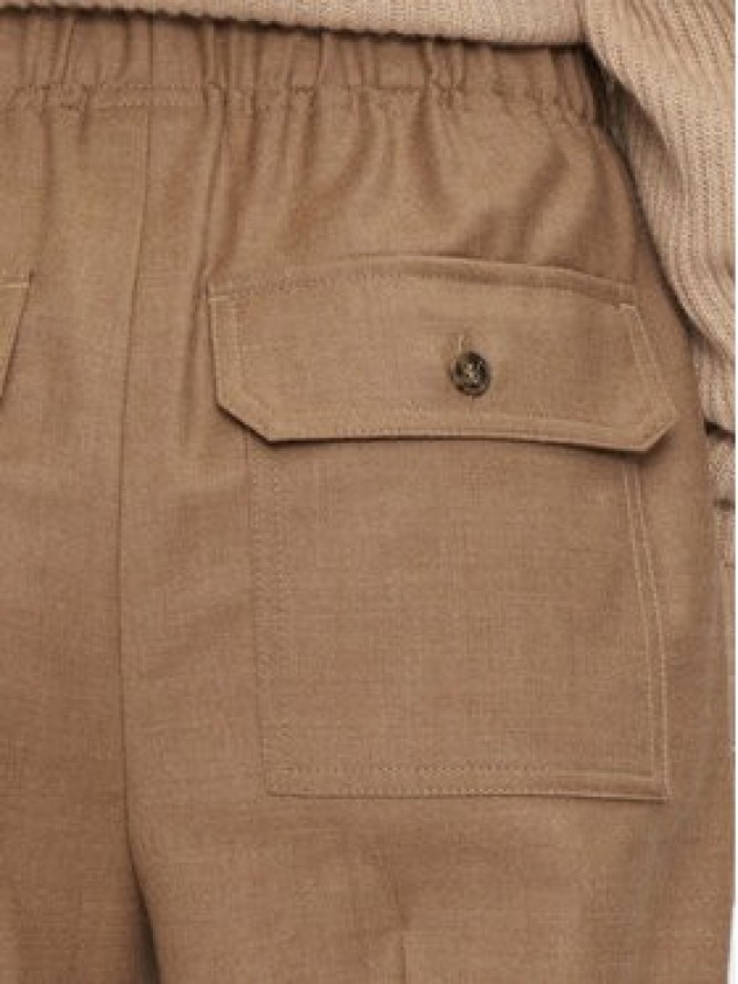 Weekend Max Mara Spodnie materiałowe Hateley 2425136052 Beżowy Regular Fit