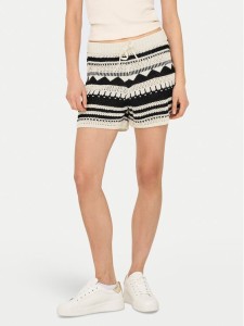 ONLY Szorty materiałowe Merida 15344405 Czarny Regular Fit