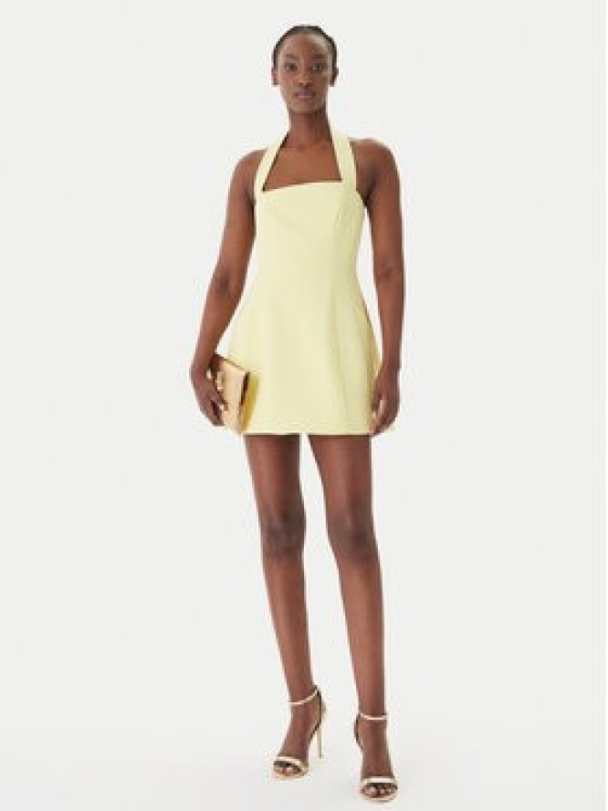 Bardot Sukienka koktajlowa Nevelle 59857DB1 Żółty Slim Fit