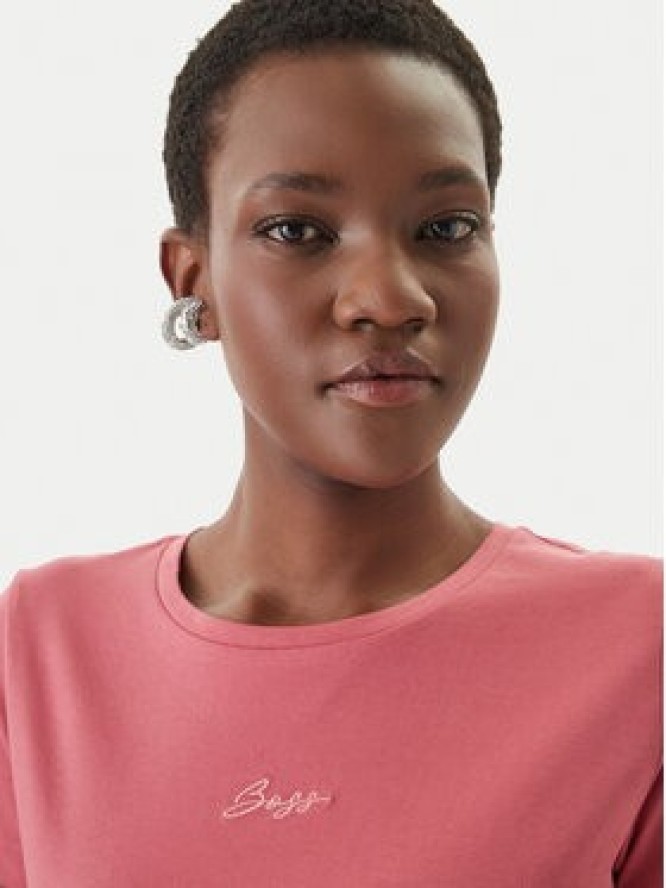 BOSS T-Shirt C_Elove 50554696 Czerwony Slim Fit