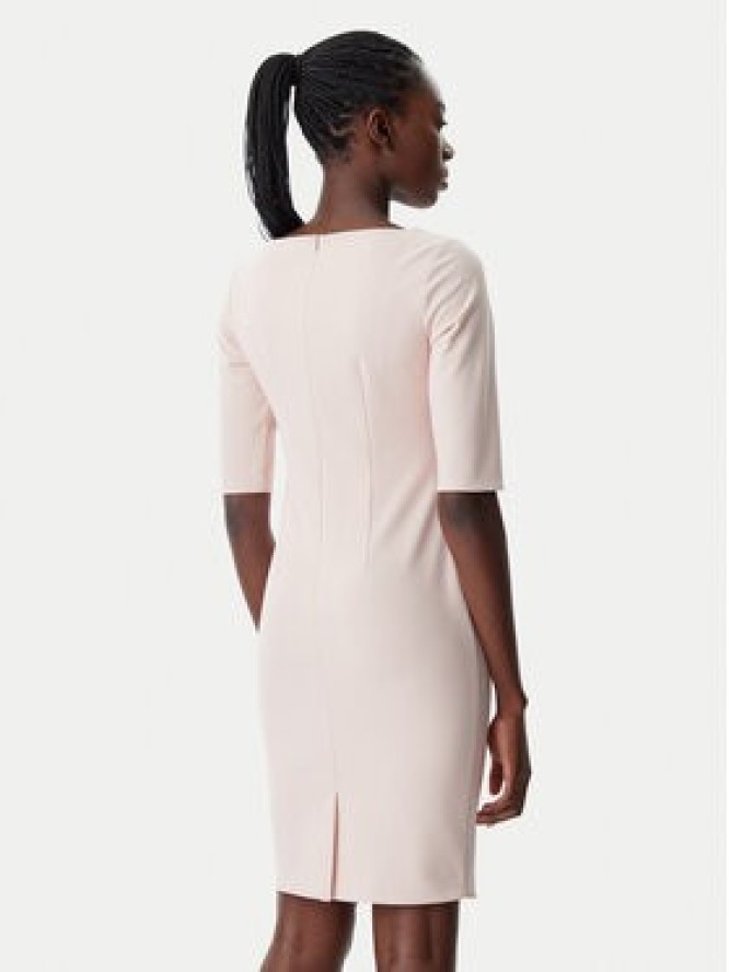 Rinascimento Sukienka koktajlowa CFC0122958003 Różowy Regular Fit