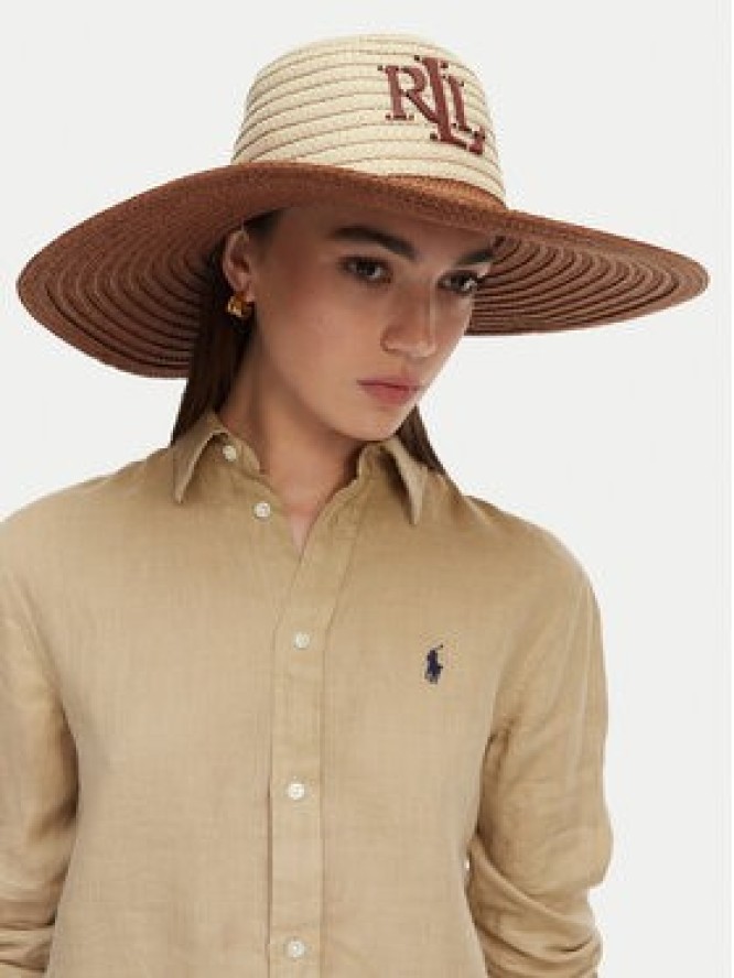 Lauren Ralph Lauren Kapelusz 454937146001 Brązowy