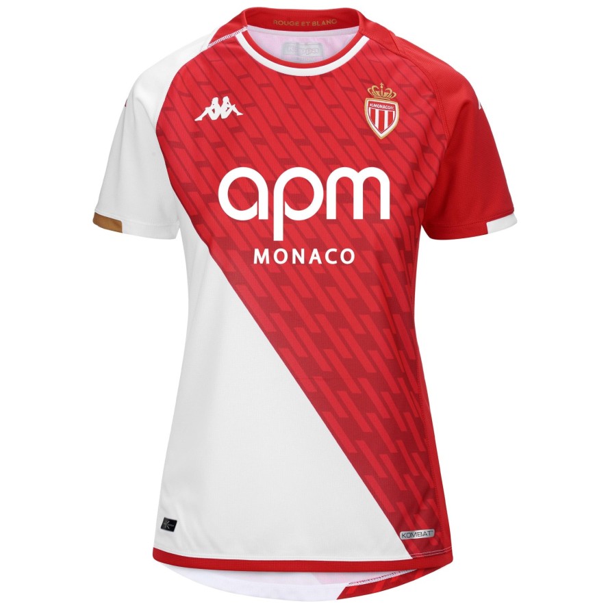 Koszulka domowa dla kobiet AS Monaco Kombat 2023/24