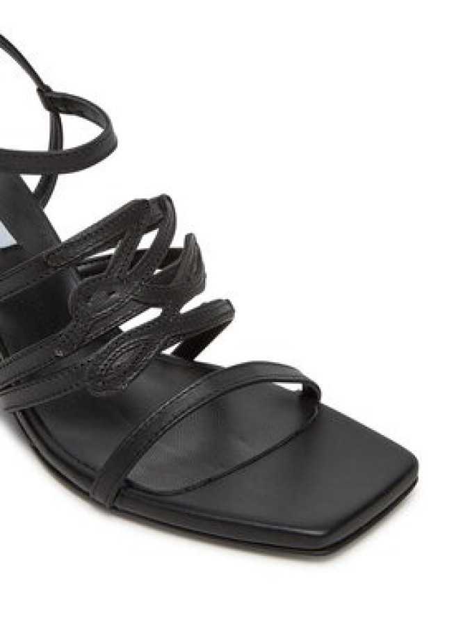 KARL LAGERFELD Sandały KL34425 Czarny