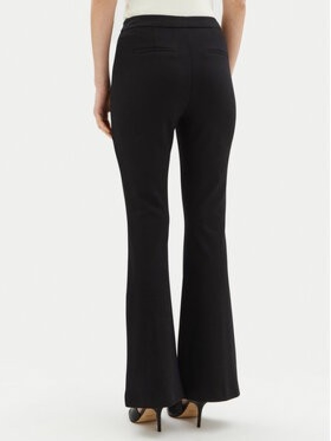 Motivi Spodnie materiałowe P040Q003468N Czarny Flare Fit