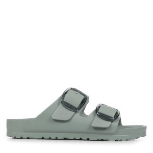 Unisex sandały Birkenstock Arizona Big Buckle EVA zielone wąskie 1031301
