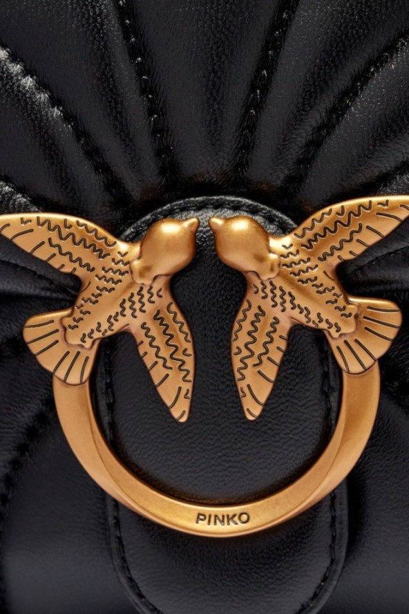 PINKO Czarna torebka Love Puff Classic AW25