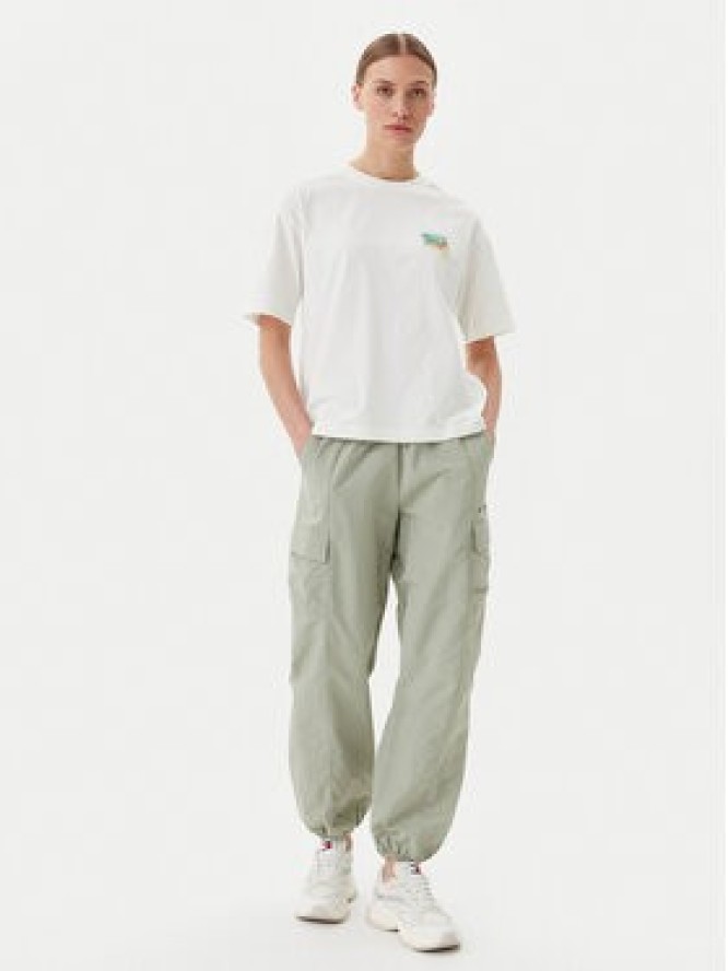 Napapijri T-Shirt S-Nice NP0A4IG4 Écru Regular Fit