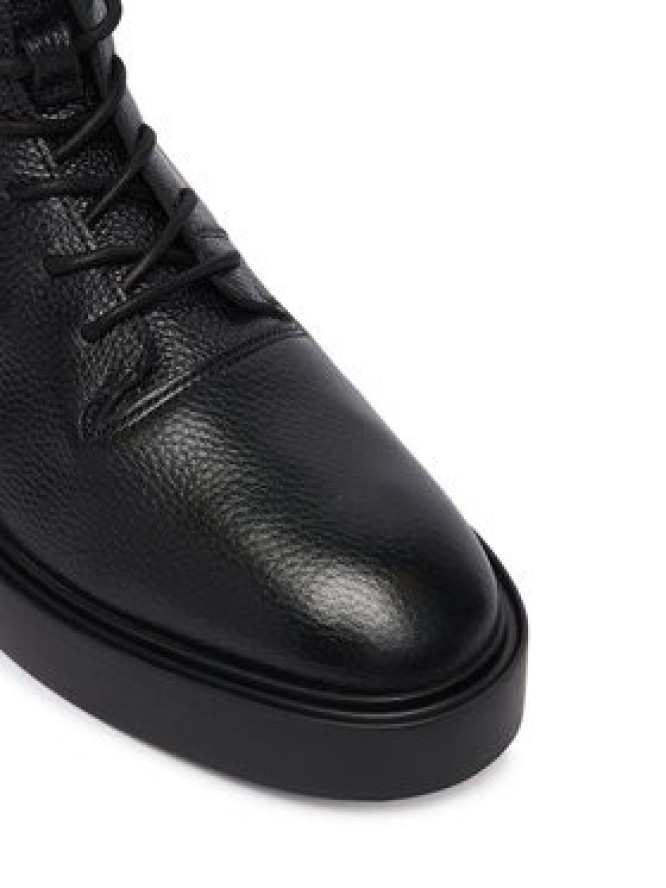 Calvin Klein Trzewiki Conc Welt Lace Up Boot Lth HW0HW03209 Czarny