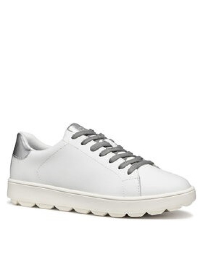 Geox Sneakersy D Spherica Ecub-1 D45WEA 09BNF C0007 Biały