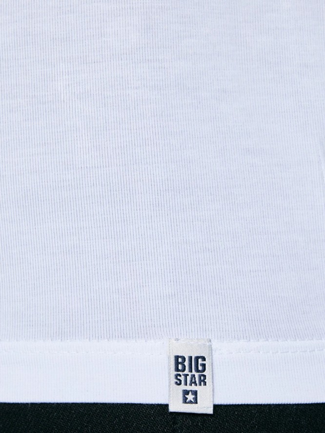 Koszulka damska z bawełny supima biała Supiclassica 101