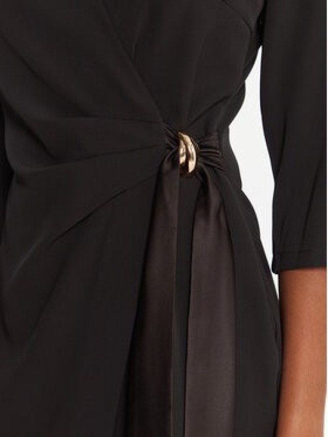 Rinascimento Sukienka koktajlowa CFC0020095002 Czarny Regular Fit