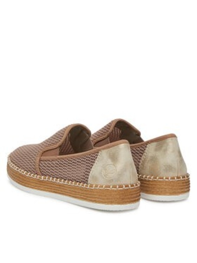 Rieker Półbuty L7873-31 Beżowy