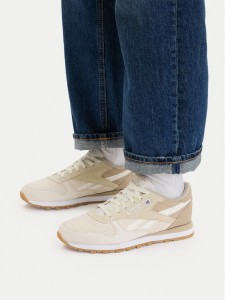 Reebok Sneakersy EO-CLASSIC LEATHER 100260988 Beżowy jasny