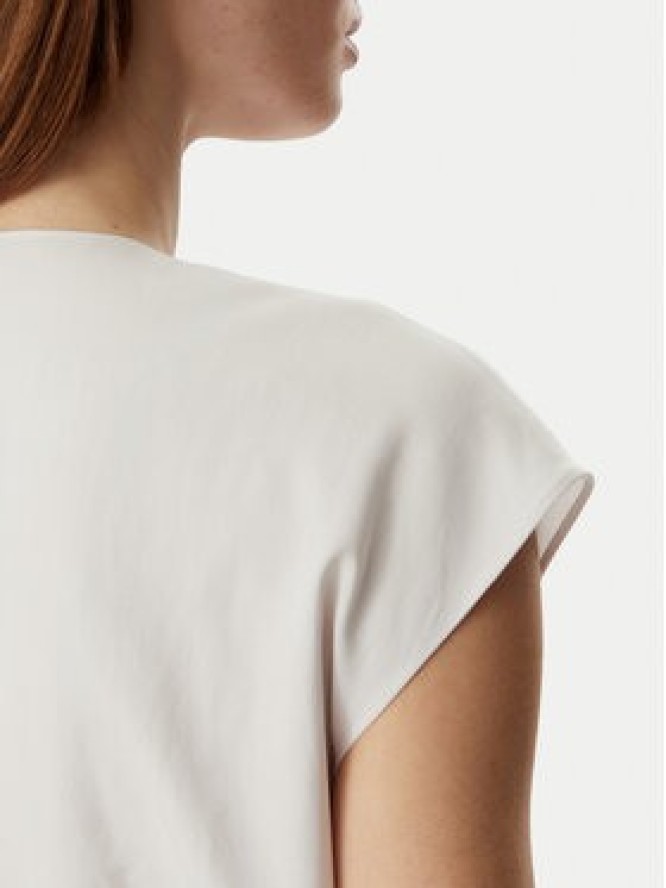 Calvin Klein Sukienka codzienna LV044F016G Beżowy jasny Regular Fit