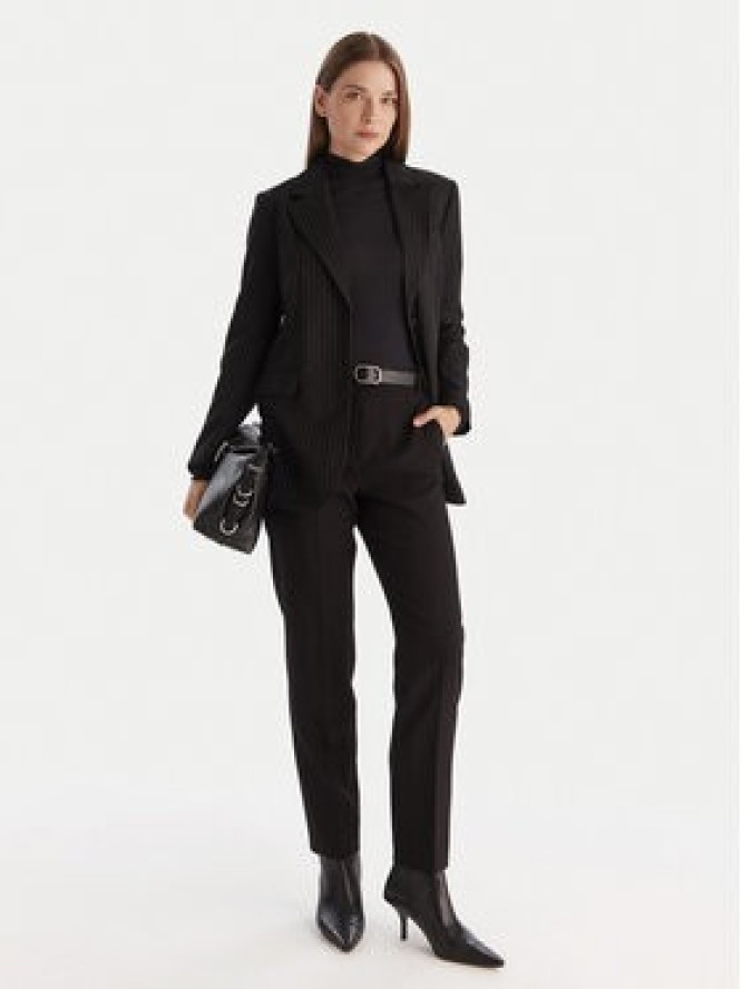 Marella Spodnie materiałowe Eresia 2525136062 Czarny Regular Fit