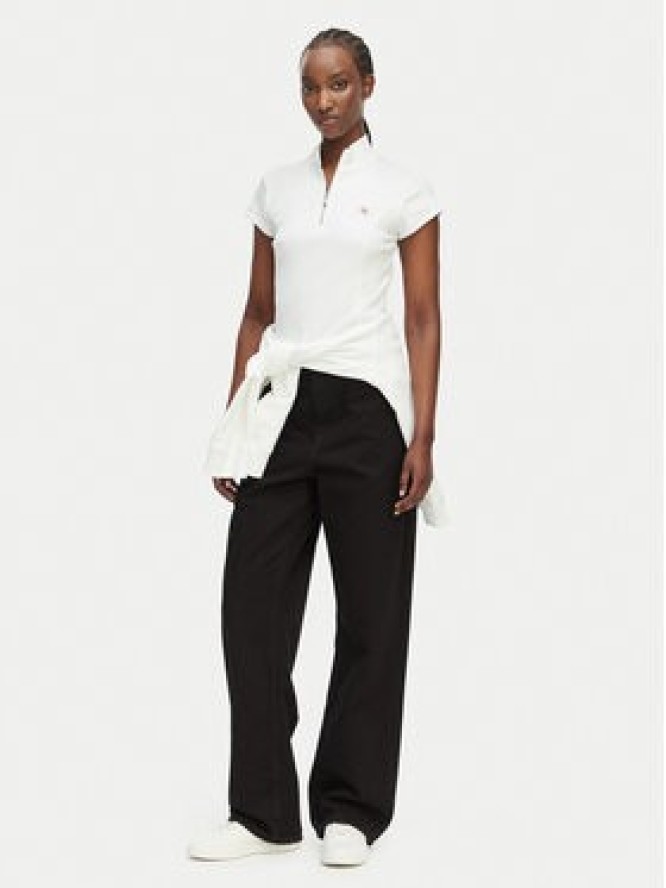 Calvin Klein Jeans T-Shirt LV047G240G Biały Slim Fit
