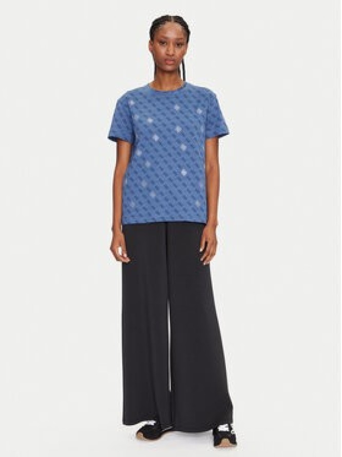 Guess T-Shirt V5GI16 I3Z14 Granatowy Regular Fit