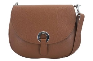 Listonoszka skórzana BARBERINI'S j. brązowa 641-12