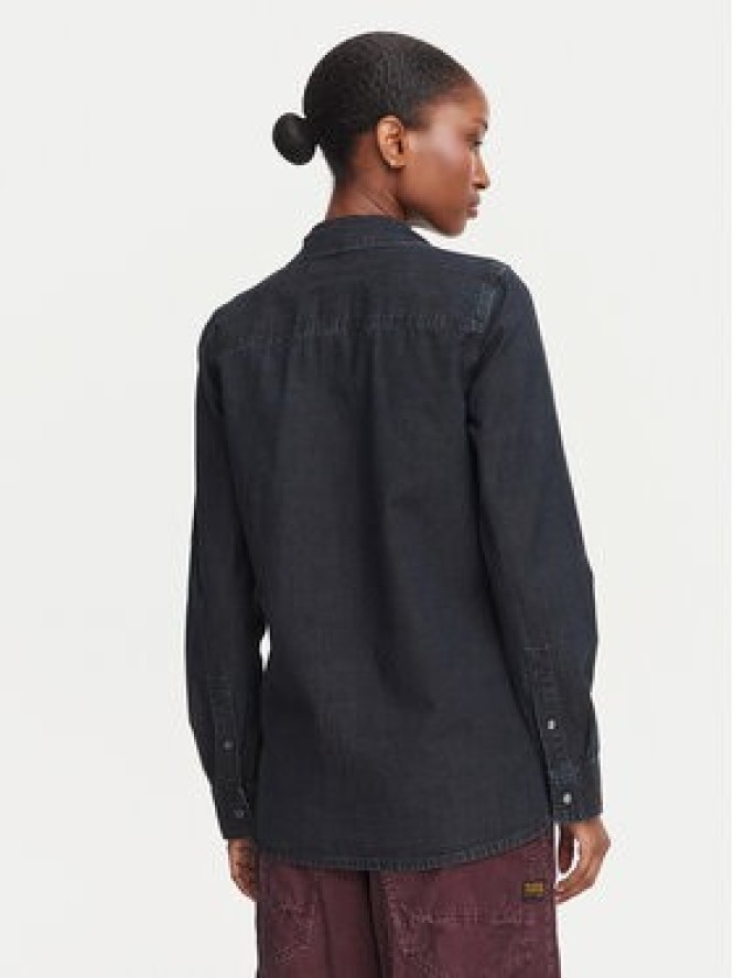 G-Star Raw Koszula D30440 E356 Granatowy Regular Fit