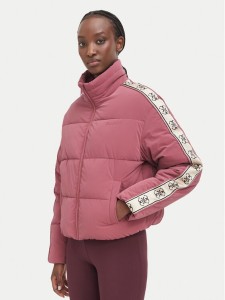 Guess Kurtka zimowa V5BL11 WGYC2 Różowy ciemny Regular Fit