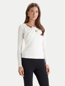 Marciano Guess Bluzka 6RGP06 6257A Biały Slim Fit