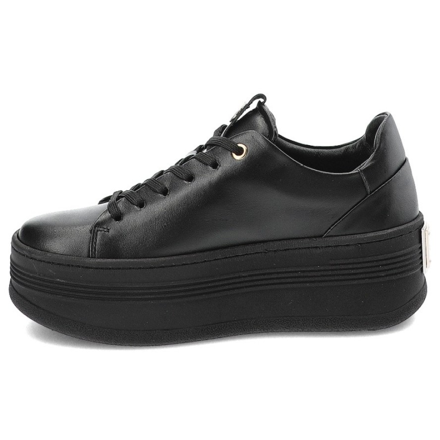Czarne Sneakersy Carinii Modne Obuwie Damskie