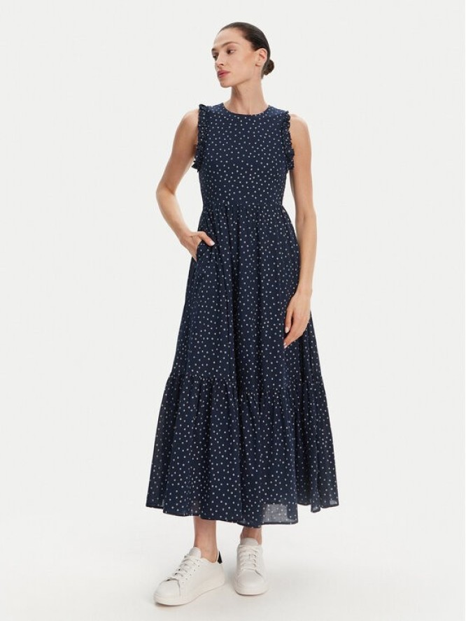 Pepe Jeans Sukienka codzienna Deborah PL953666 Granatowy Regular Fit