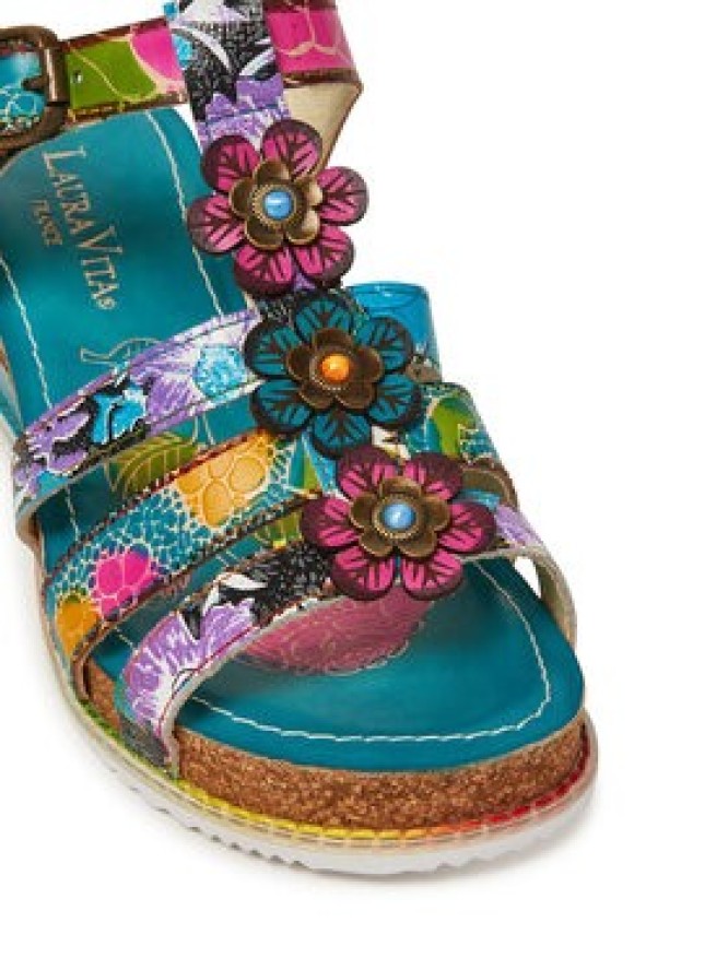 Laura Vita Sandały Bonito 30 Turkusowy