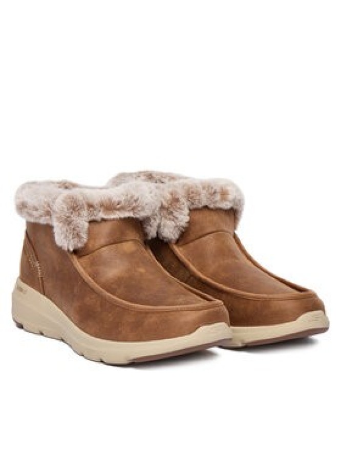 Skechers Botki Glacial Ultra 144221/CSNT Brązowy