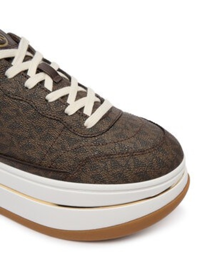 MICHAEL Michael Kors Sneakersy Hayes 43S5HYFS2B Brązowy
