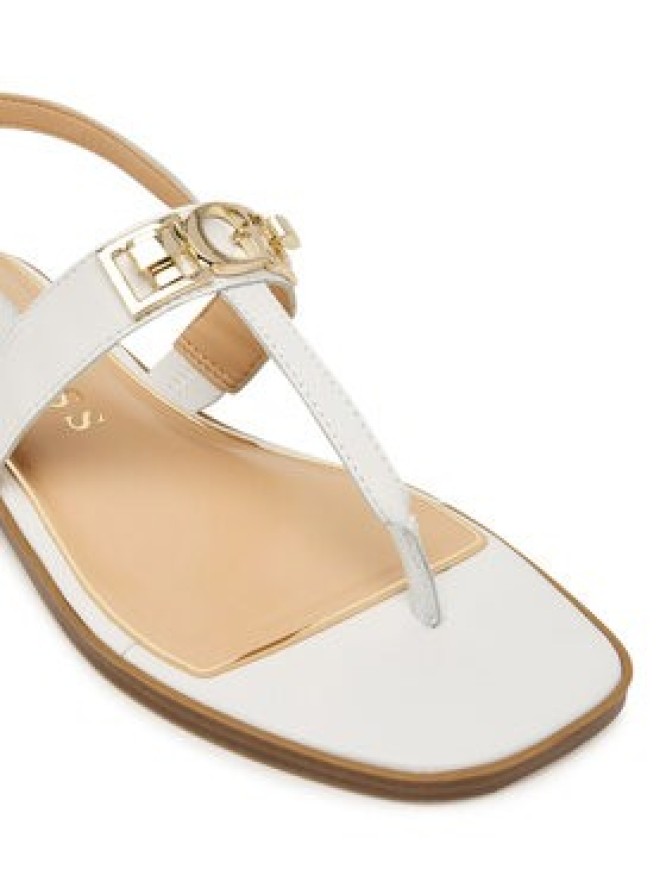 Guess Sandały FLJRMY LEA03 Biały