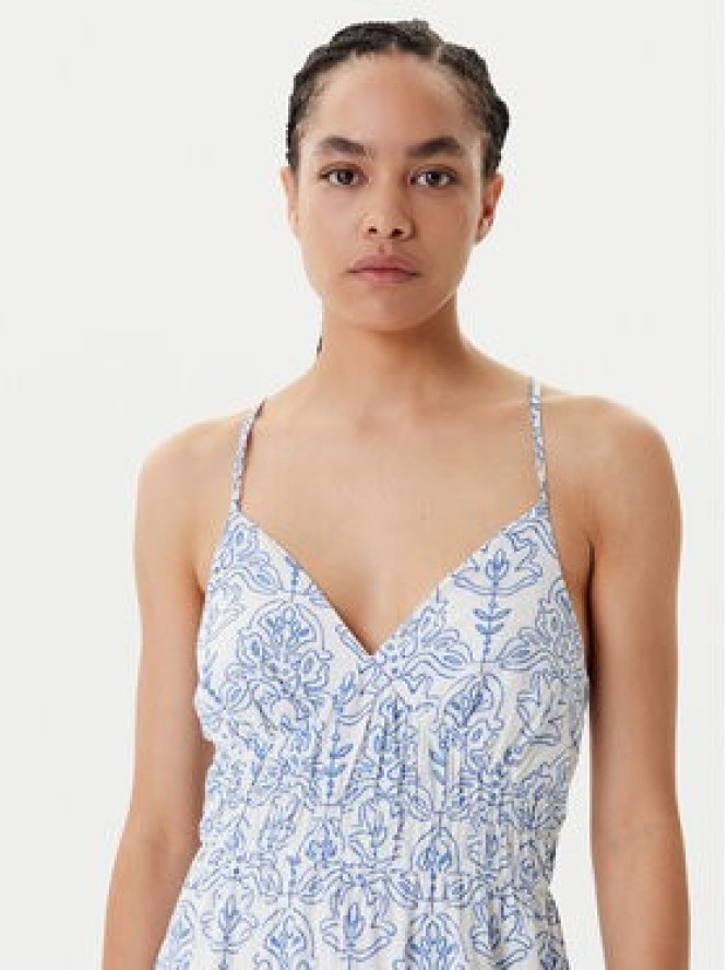 YAS Sukienka letnia Cinni 26036881 Błękitny Regular Fit