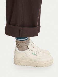 Reebok Sneakersy EO-CLUB C EXTRA 100010060 Kremowy