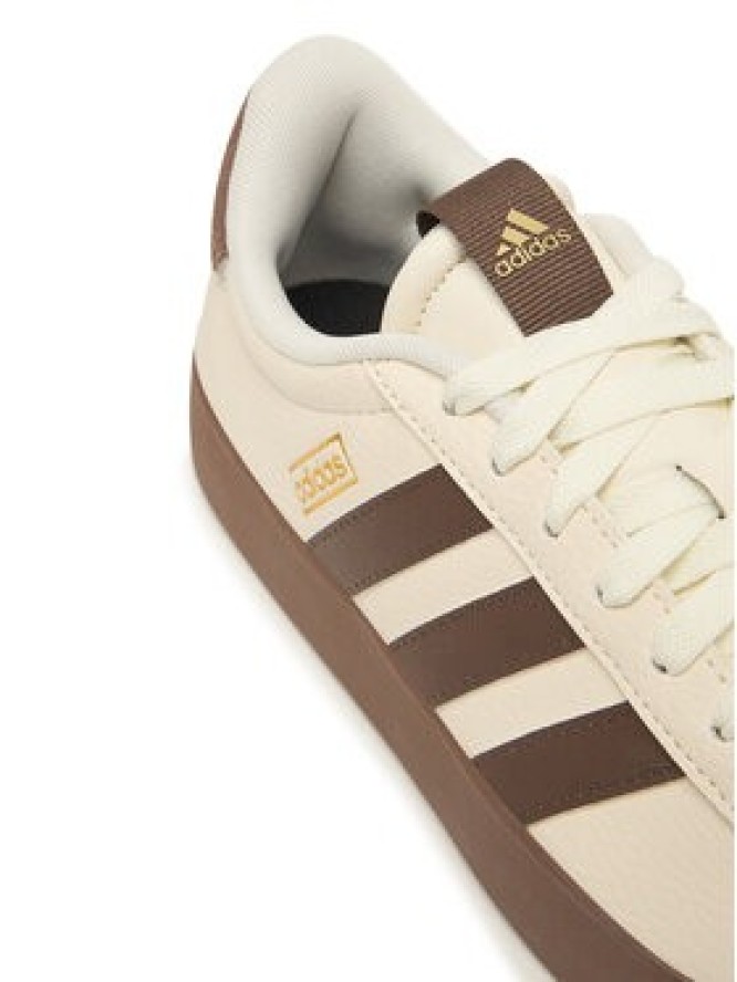 adidas Sneakersy Vl Court 3.0 Shoes KI4575 Beżowy jasny