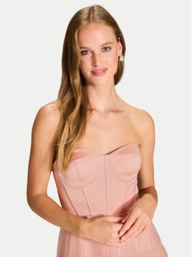 Hey Kyla Sukienka wieczorowa 5AJ009HK Różowy Regular Fit