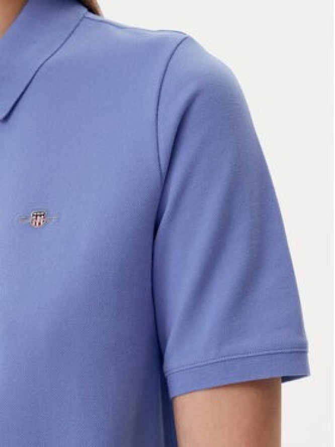 Gant Sukienka codzienna Shield 4201529 Niebieski Regular Fit