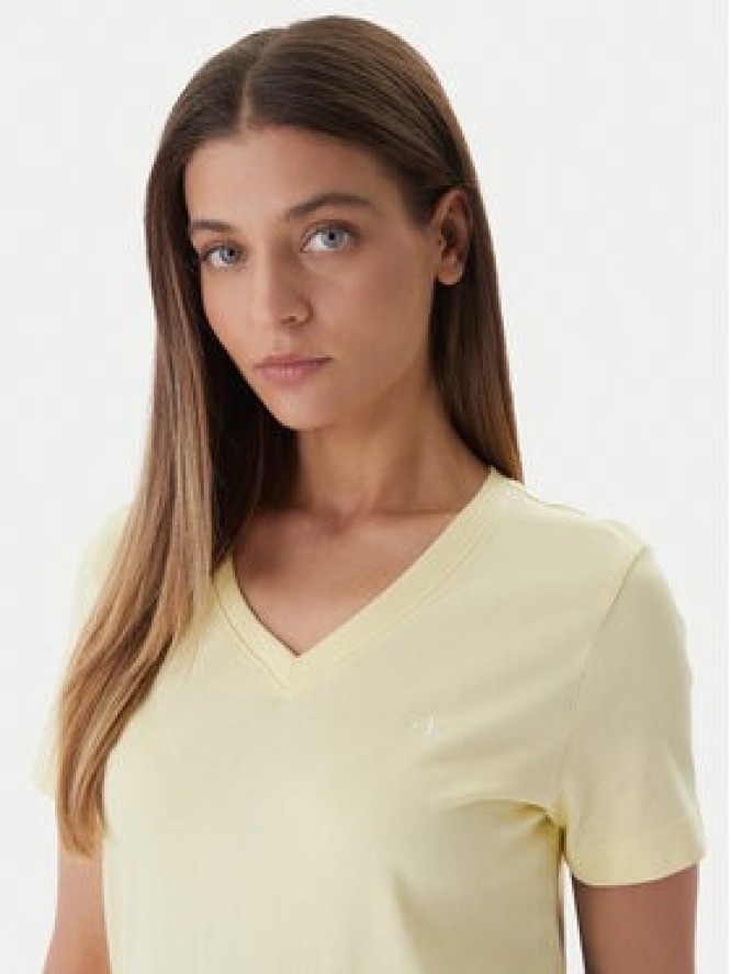 Calvin Klein Jeans T-Shirt Archive LV047B205G Żółty Regular Fit